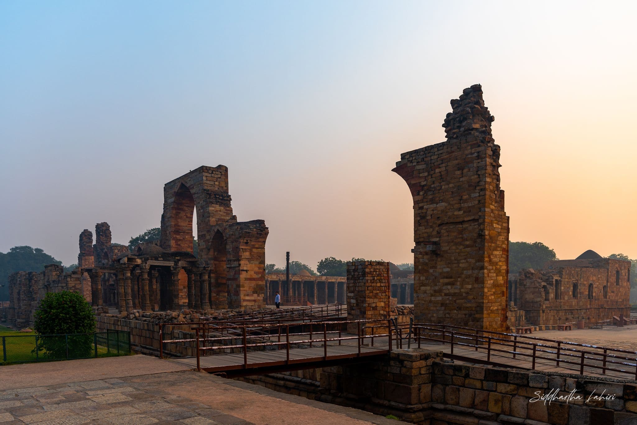 Ancient Ruins at Sunrise