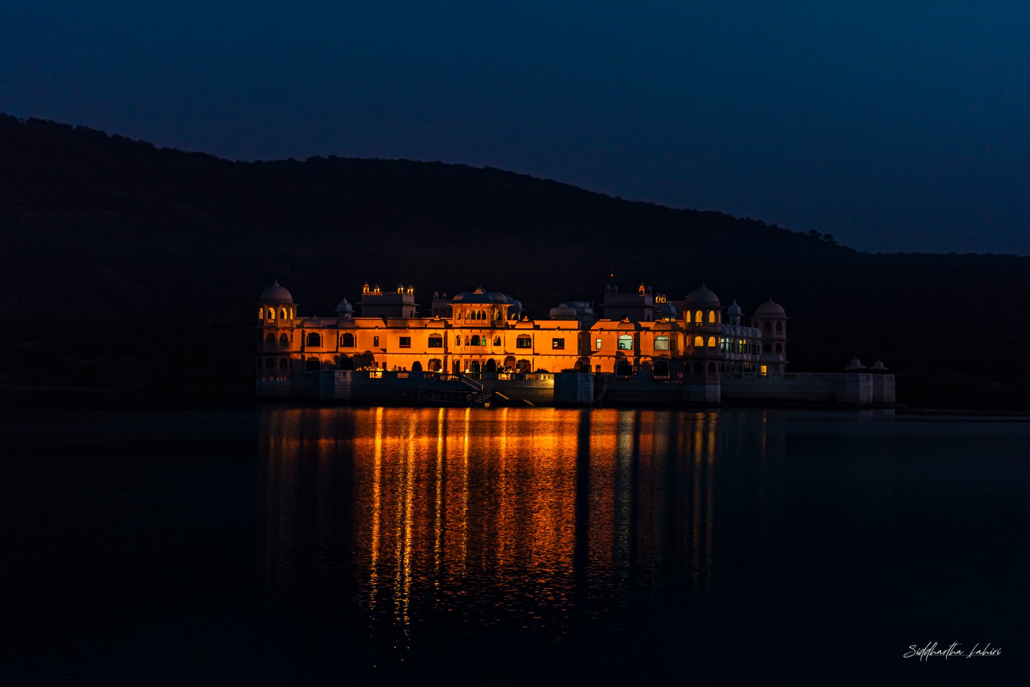 Lake Palace at Night