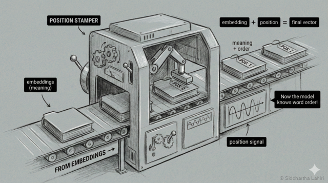 Positional encoding factory